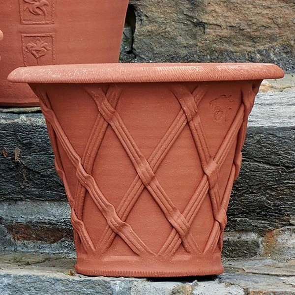 Flared Basket Weave Pot 3 Flared Basket Weave Pot